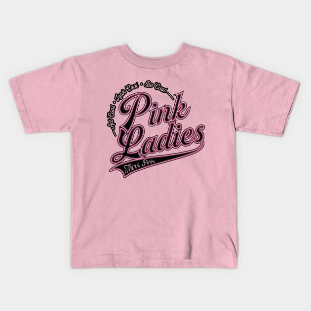 Pink Ladies - Light Kids T-Shirt by Nazonian